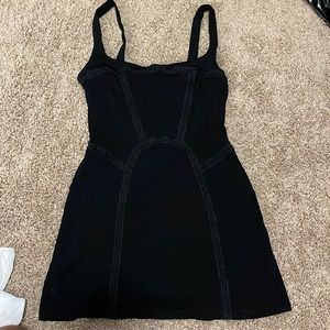 Black free people mini dress